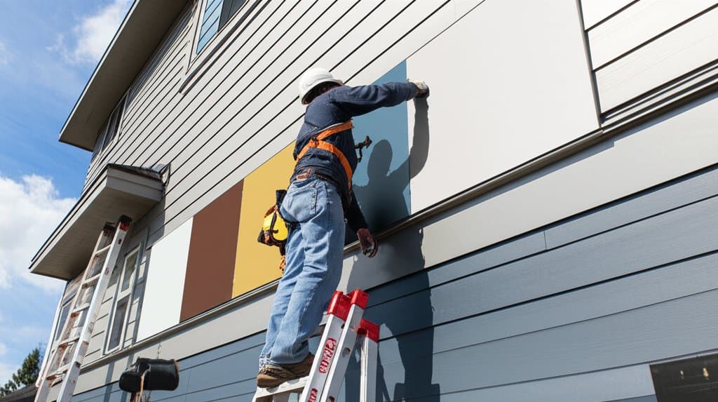Image for Thermochromic Siding Adapts Color to Save Energy