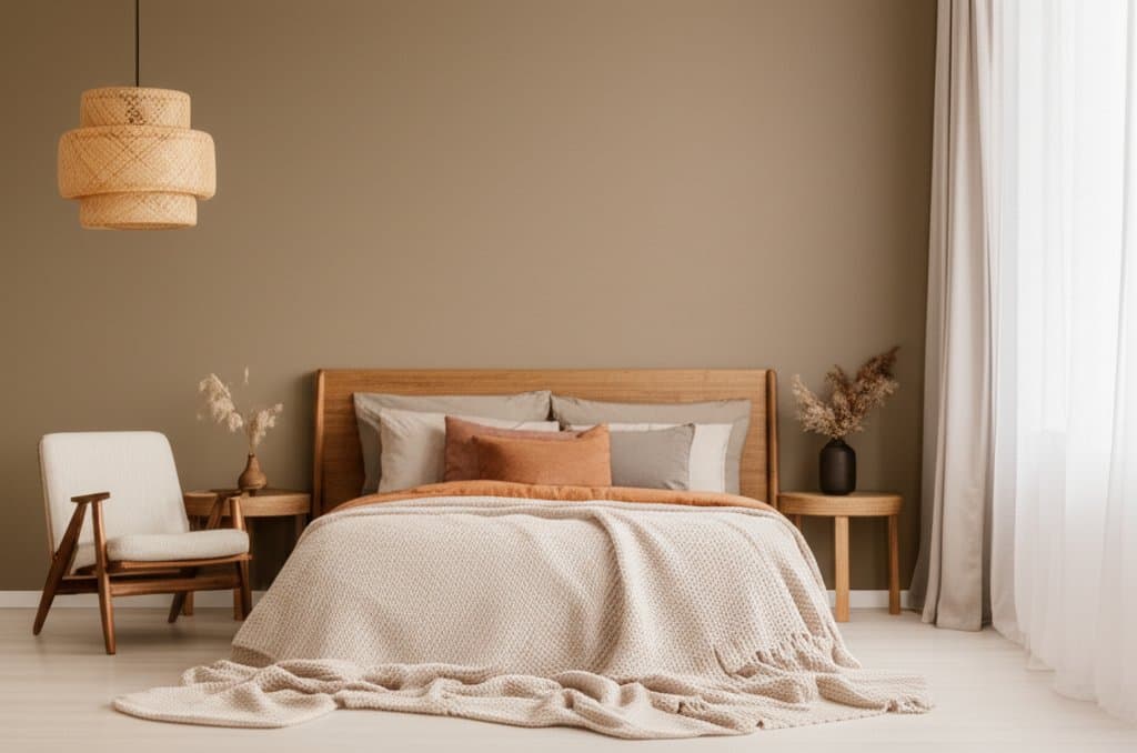 Featured image for Mushroom Paint Colors Create Perfect Bedroom Sanctuaries