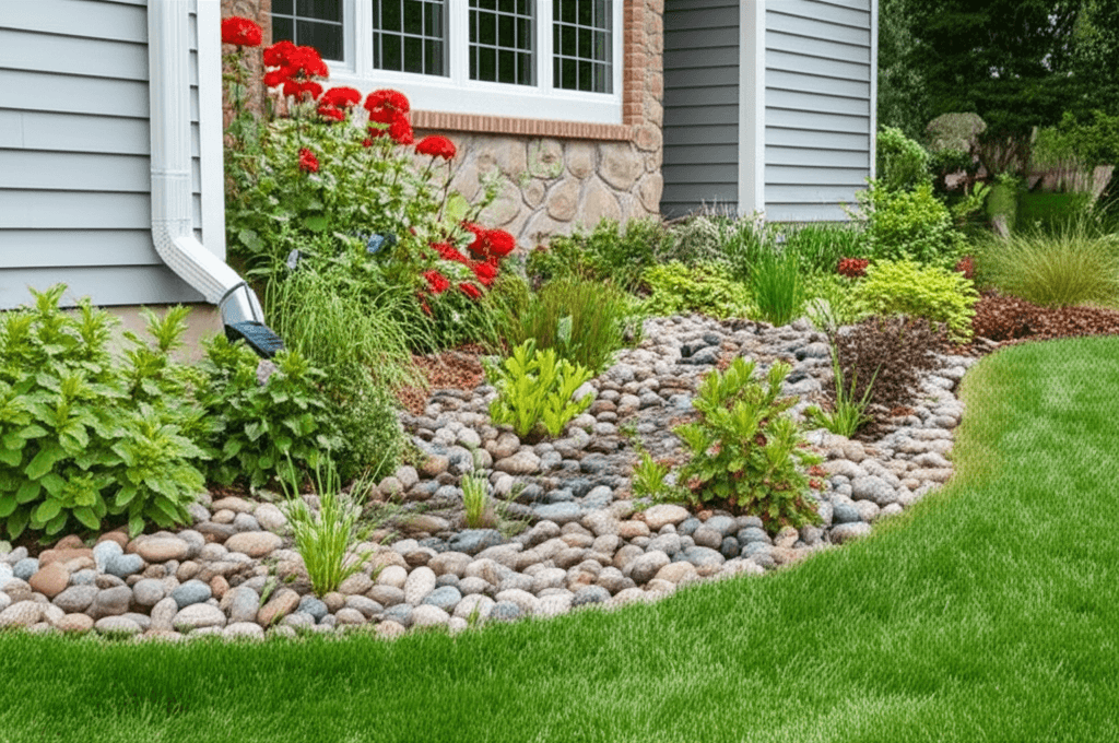 Featured image for Rain Gardens Stop Yard Flooding for Under $500