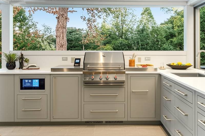 Image for Smart Outdoor Kitchens: Pizza Ovens That Notify You Daily