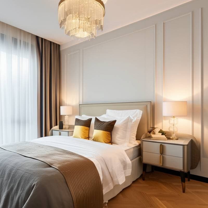 Featured image for Layered Lighting Changed How My Bedroom Feels