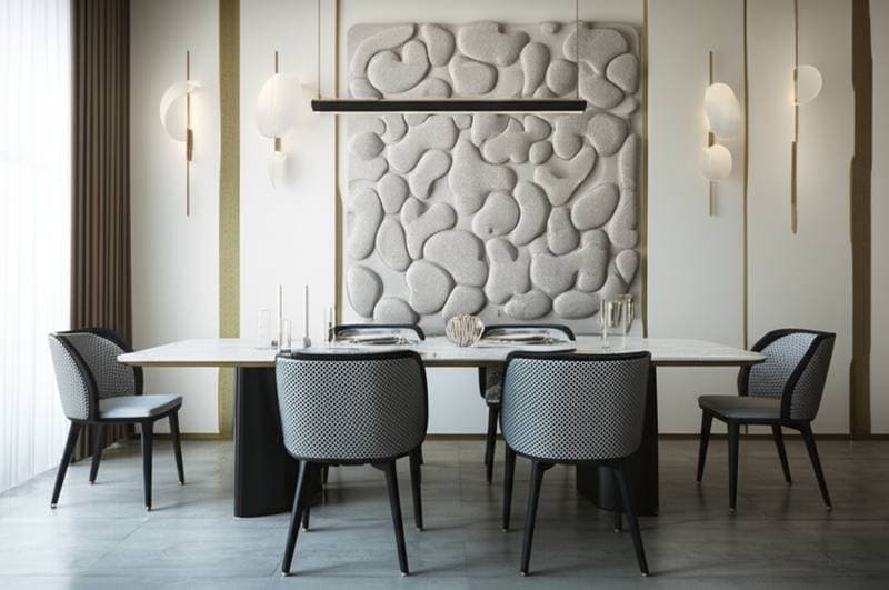 Featured image for Acoustic Panels Now Double as Dining Room Art