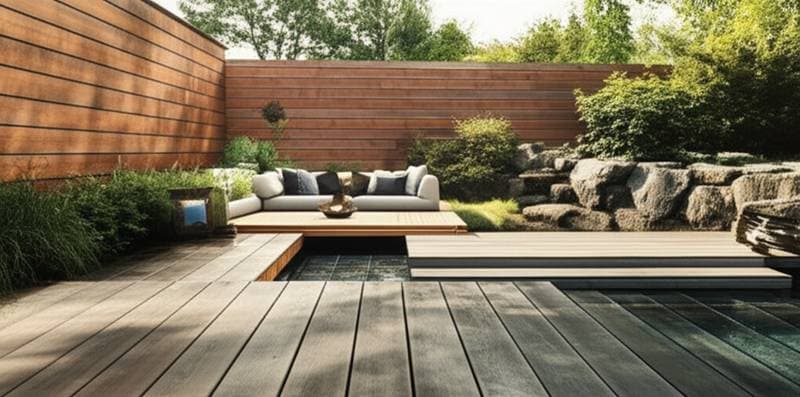 Featured image for Japandi Backyards Blend Zen Calm With Scandinavian Warmth