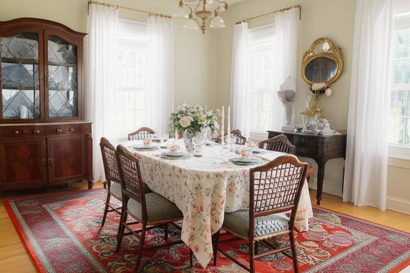 Featured image for Why Grandmillennial Style Is Bringing Back Dining Rooms