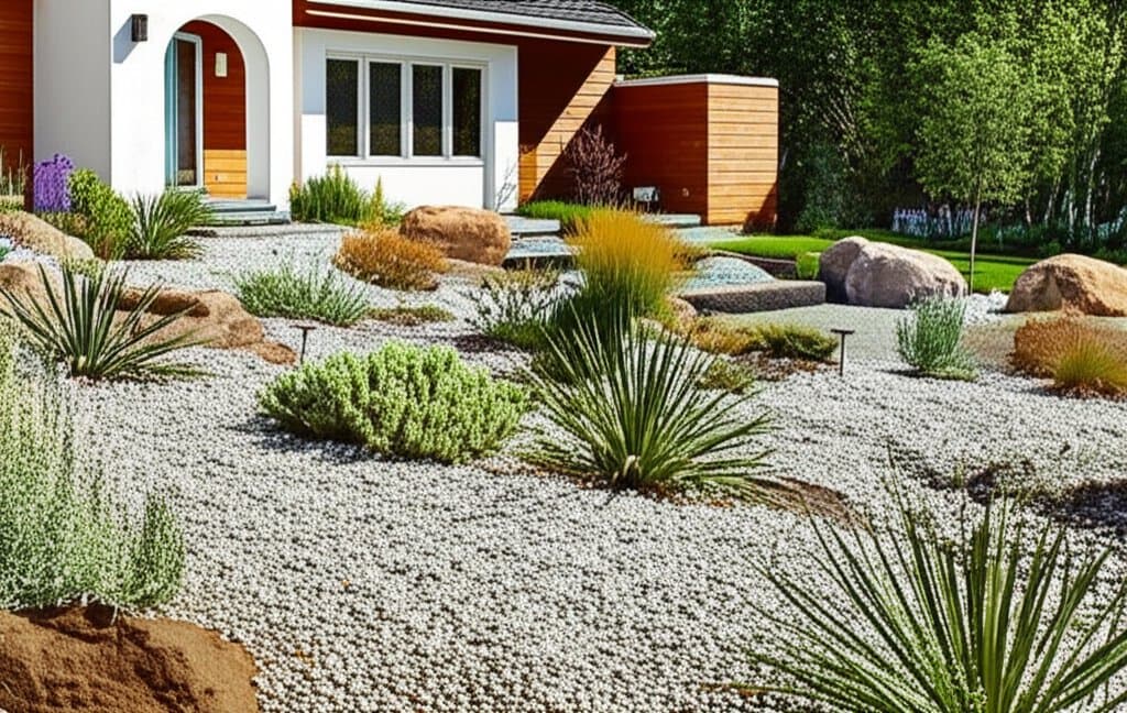 Image for Gravel Gardens Slash Water Bills and Yard Work