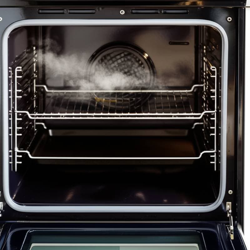 Featured image for Steam Cleans Ovens Without Harsh Chemicals