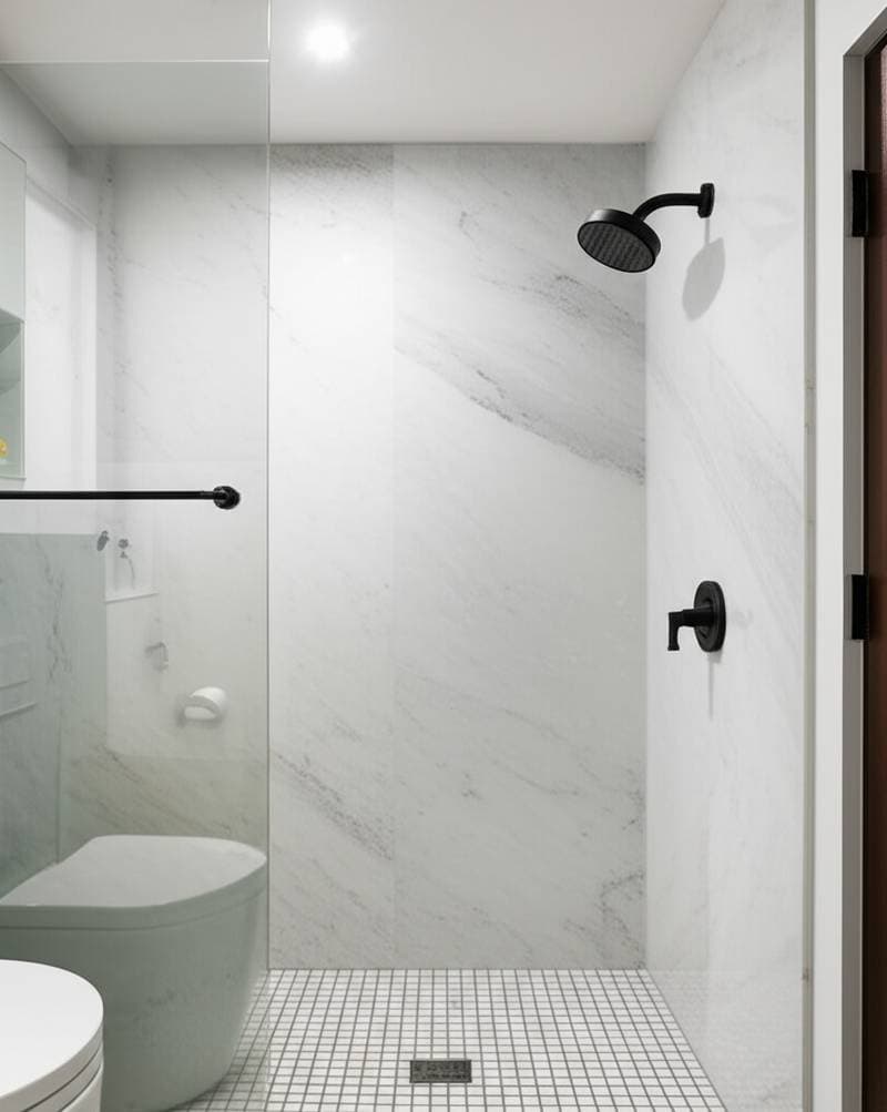 Featured image for Why Grout-Free Showers Stay Cleaner Longer