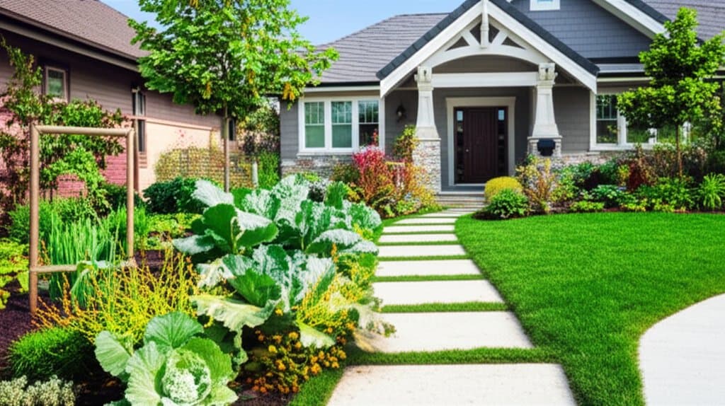 Image for Lawns Cost More Than They Give: The Edible Yard Switch