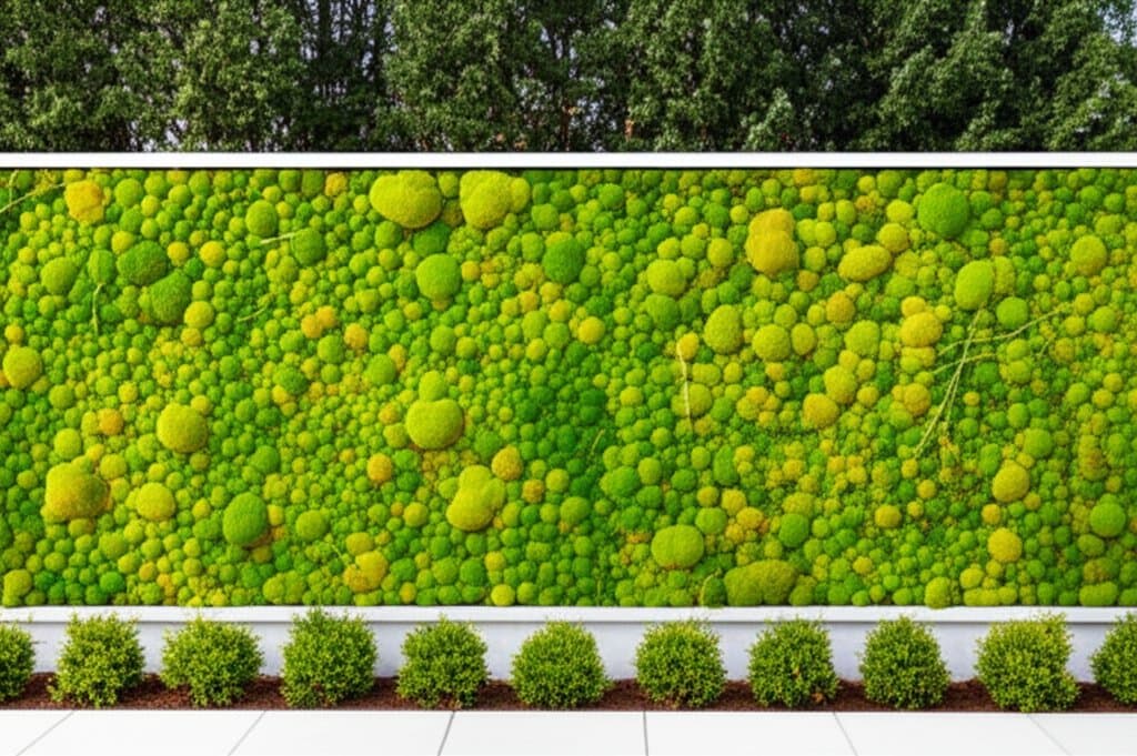 Image for Moss Walls Turn Backyards Into Low-Care Retreats