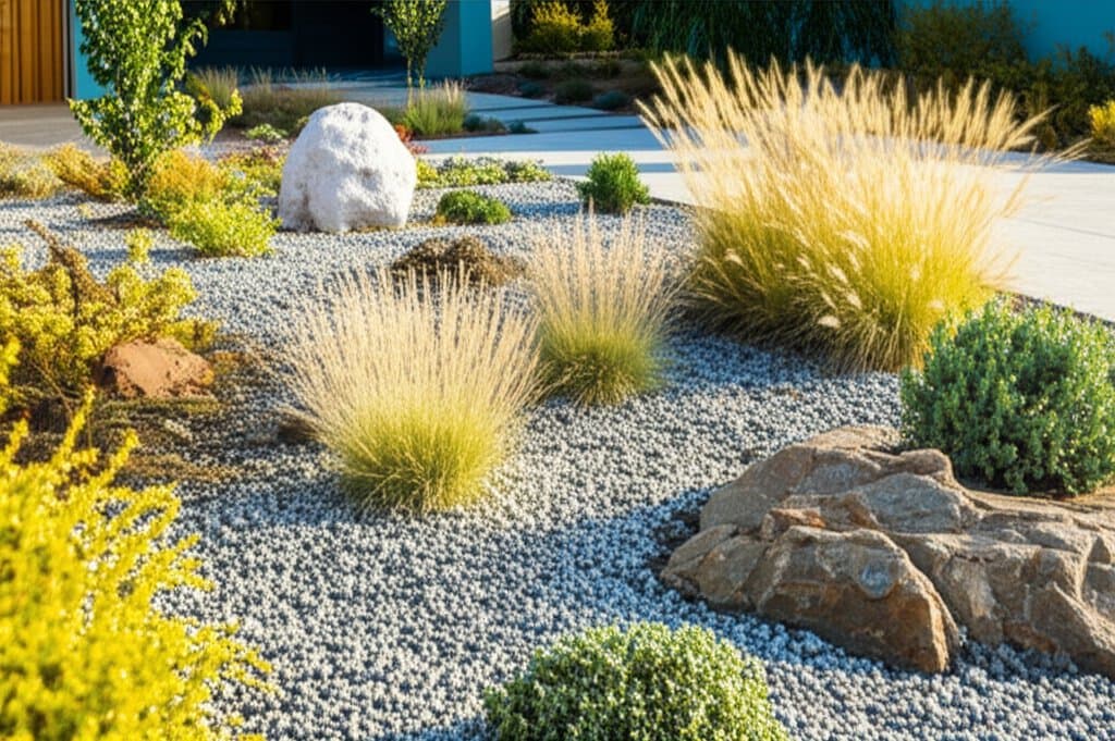 Image for Gravel Gardens Replace Water-Hungry Lawns in 2025