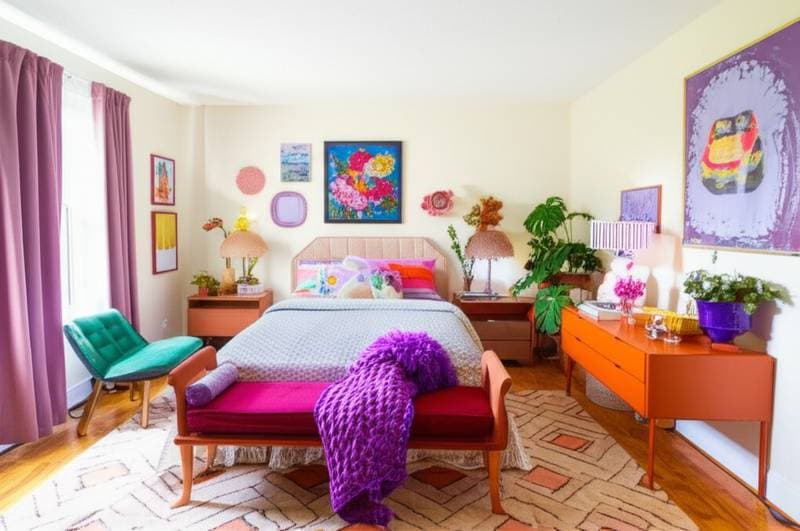 Image for Dopamine Decor Turns Bedrooms Into Mood Sanctuaries