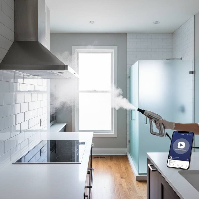 Image for Why Steam Cleaning Beats Chemicals on TikTok Now