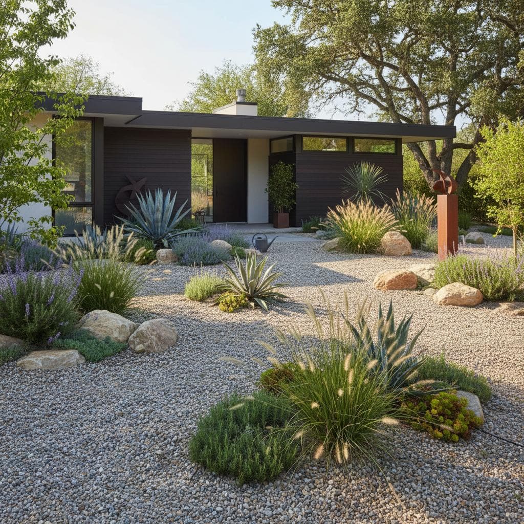 Image for Gravel Gardens Cut Lawn Costs While Boosting Curb Appeal
