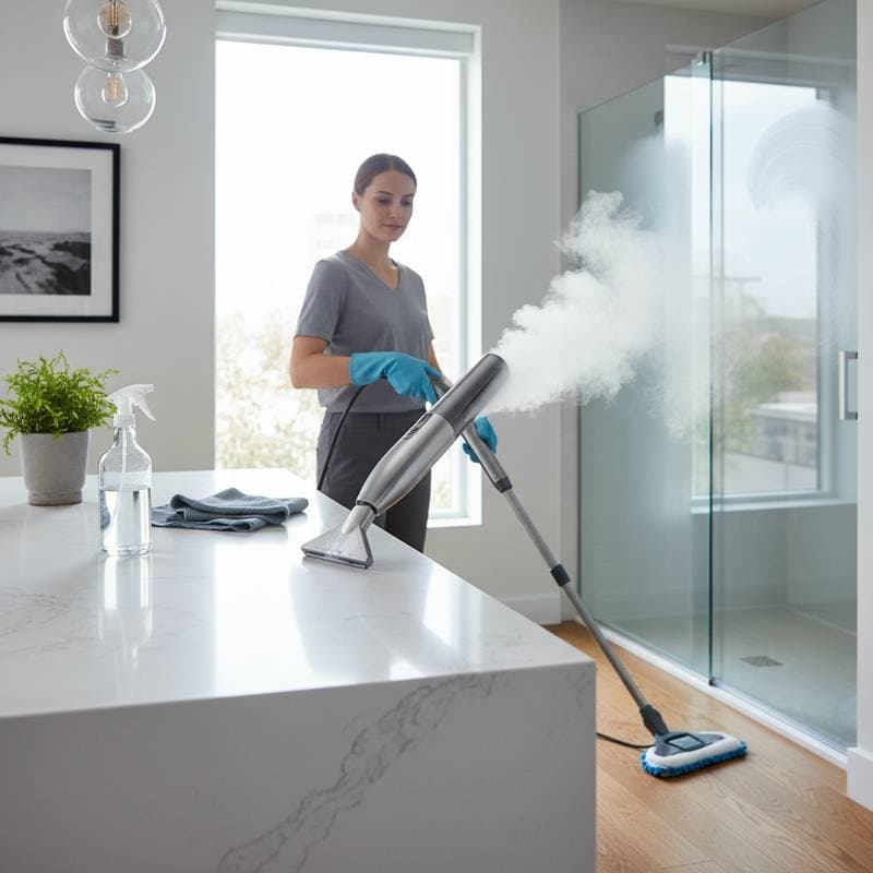 Image for Steam Cleaning Cuts Chemicals Without Sacrificing Clean