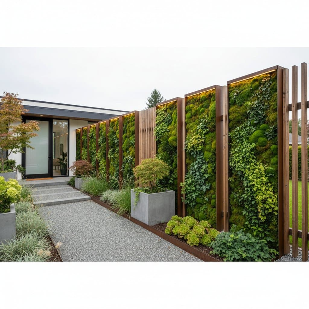 Image for Why Moss Walls Need Less Care Than Regular Fences