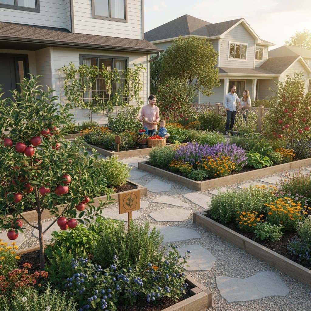 Featured image for Edible Yards Replace Lawns in 2025 Foodscaping Boom
