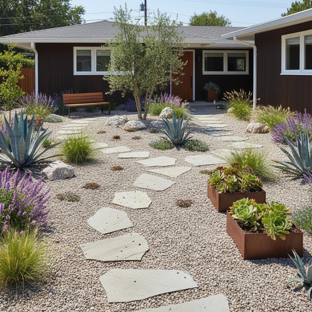 Image for Why Gravel Gardens Are 2025's Top Lawn Swap