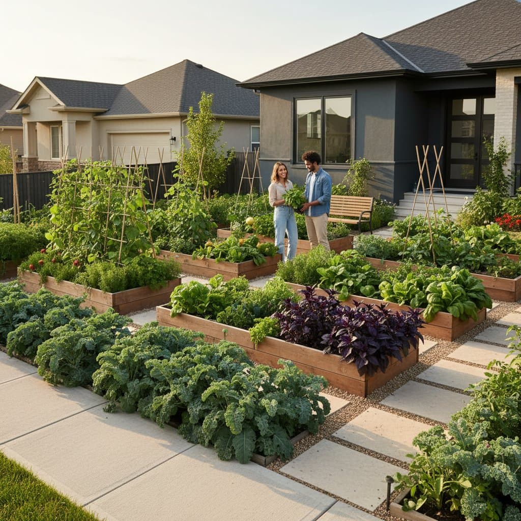 Featured image for Why I Replaced My Lawn With a Front Yard Vegetable Garden