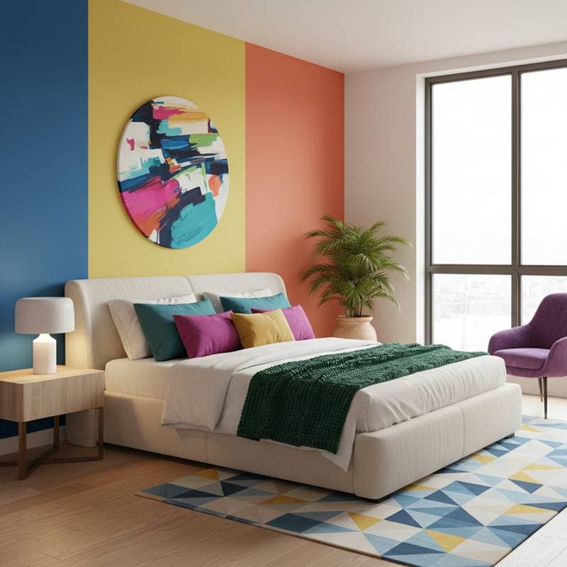 Featured image for Bold Colors That Actually Boost Bedroom Mood