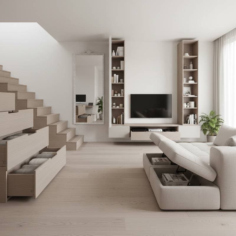 Featured image for Hidden Storage Hacks Transforming Cluttered Spaces