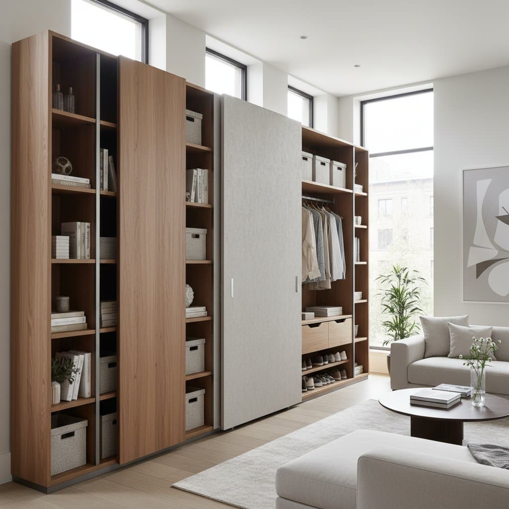 Featured image for Hidden Walls Turn Clutter Into Secret Storage Space