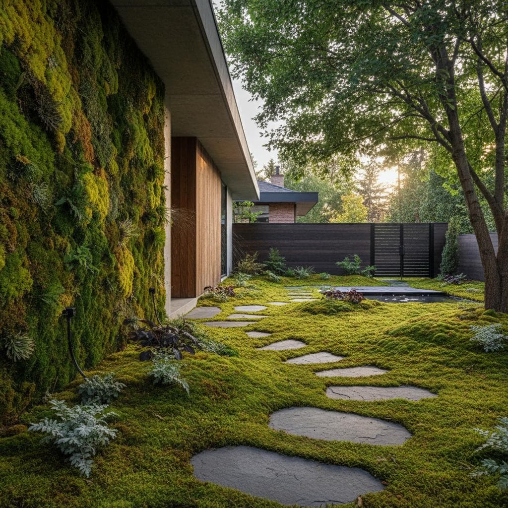 Image for Moss Lawns Thrive Where Grass Struggles to Grow