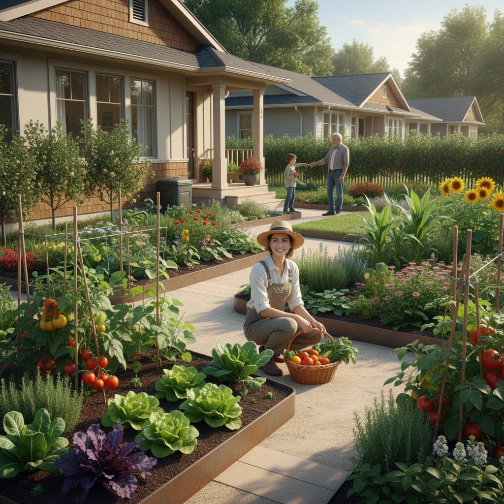 Featured image for Why Edible Front Yards Top 2025 Lawn Trends