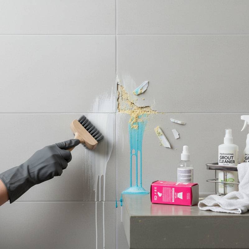 Featured image for Why Viral Grout Hacks Damage More Than They Clean