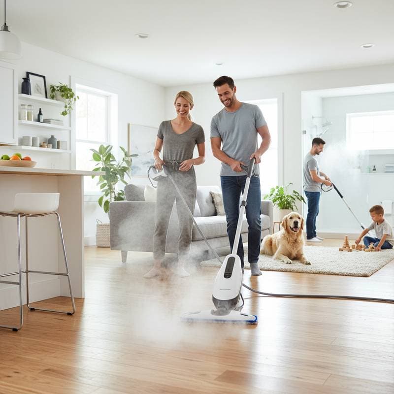 Featured image for Steam Cleaning Sanitizes Without the Chemistry Lab