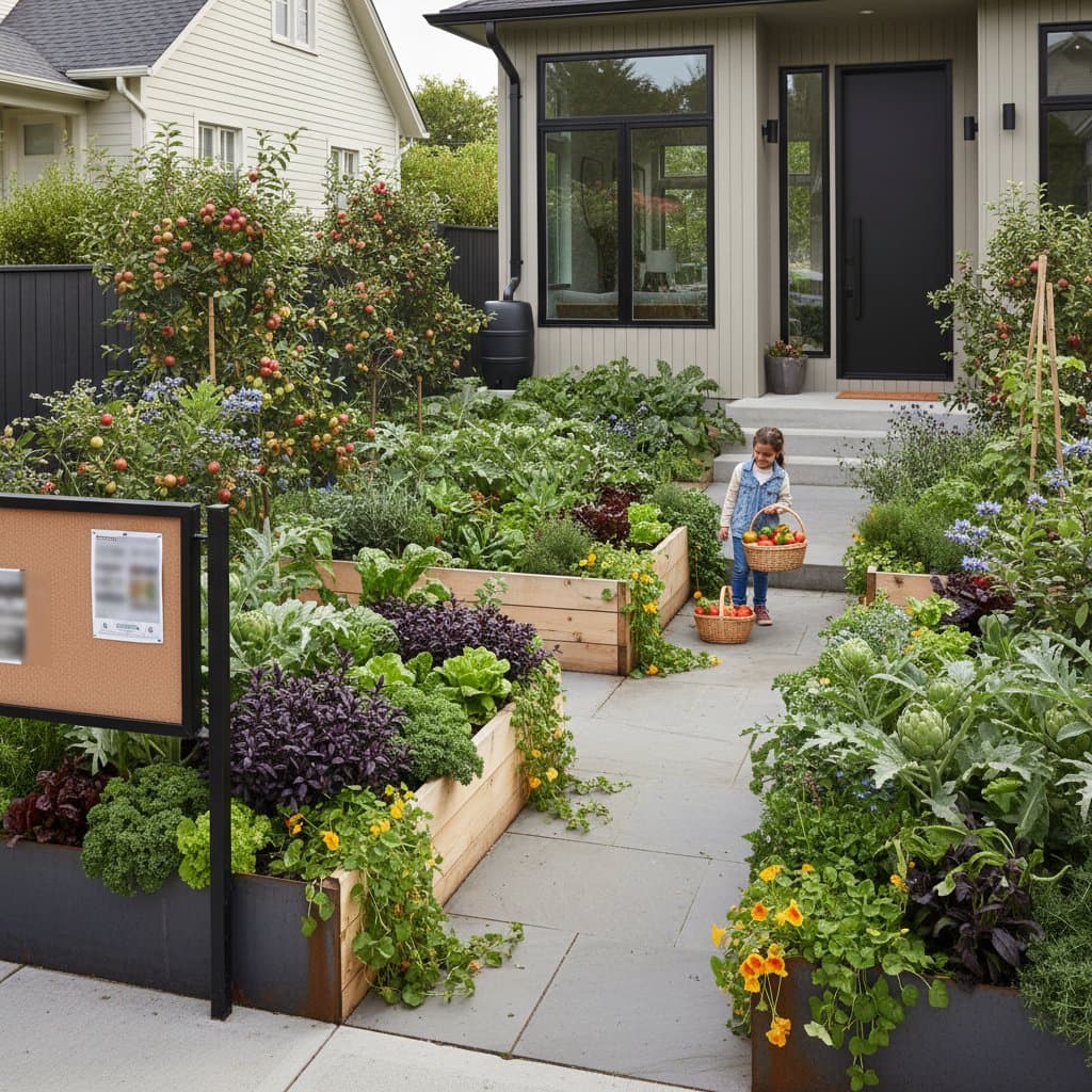 Featured image for Why Edible Front Yards Top 2025 Landscaping Trends