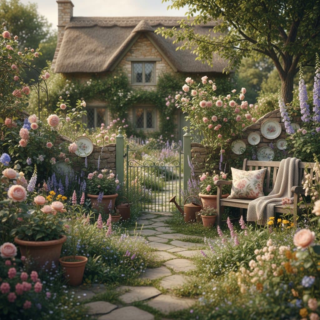 Image for Why Cottage Gardens Feel More Real Than Perfect Lawns