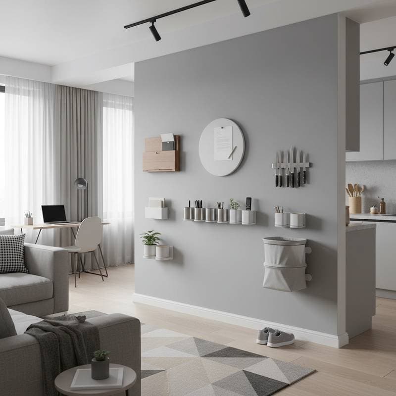 Image for Magnetic Walls Turn Any Room Into No-Drill Storage