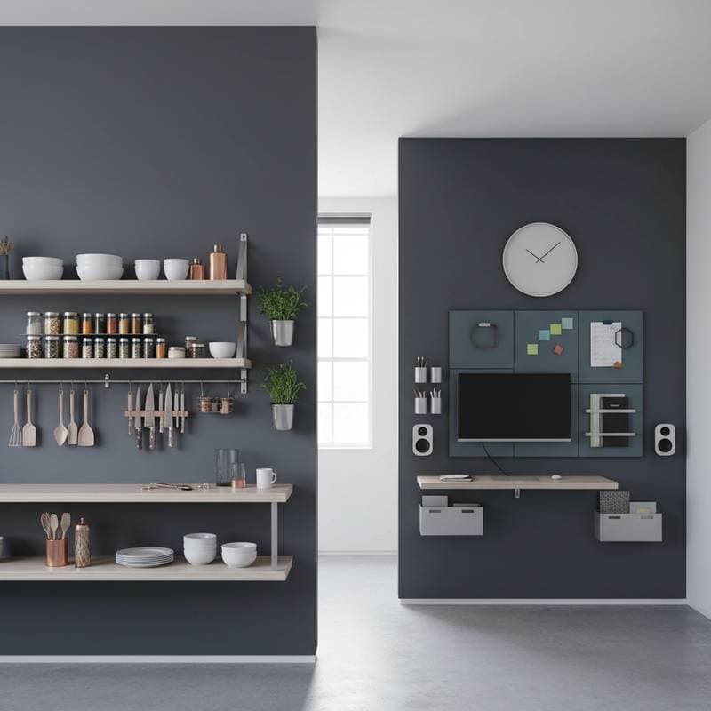 Featured image for Magnetic Walls Turn Vertical Space Into Storage Gold