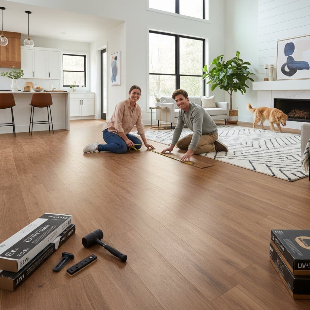 Featured image for LVP Flooring: The Waterproof Wood Look DIYers Love