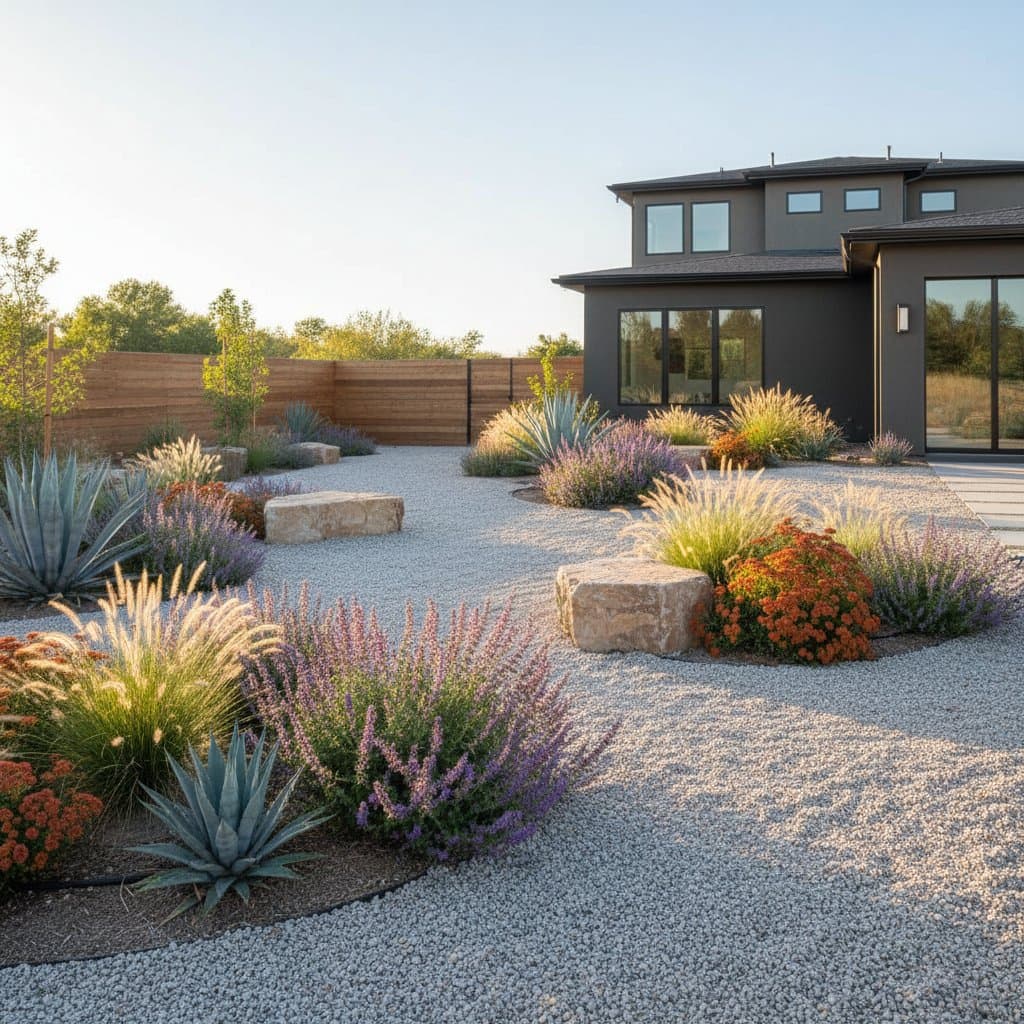 Featured image for Gravel Gardens Cut Lawn Work by 90 Percent