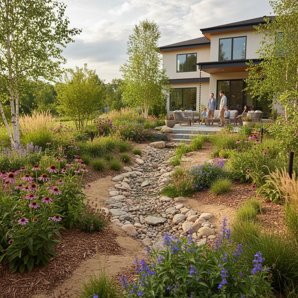 Featured image for Rain Gardens Turn Stormwater Into Drought Insurance