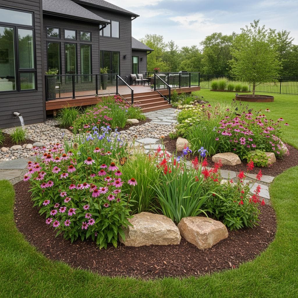 Image for Rain Gardens Turn Drainage Problems Into Thriving Oases
