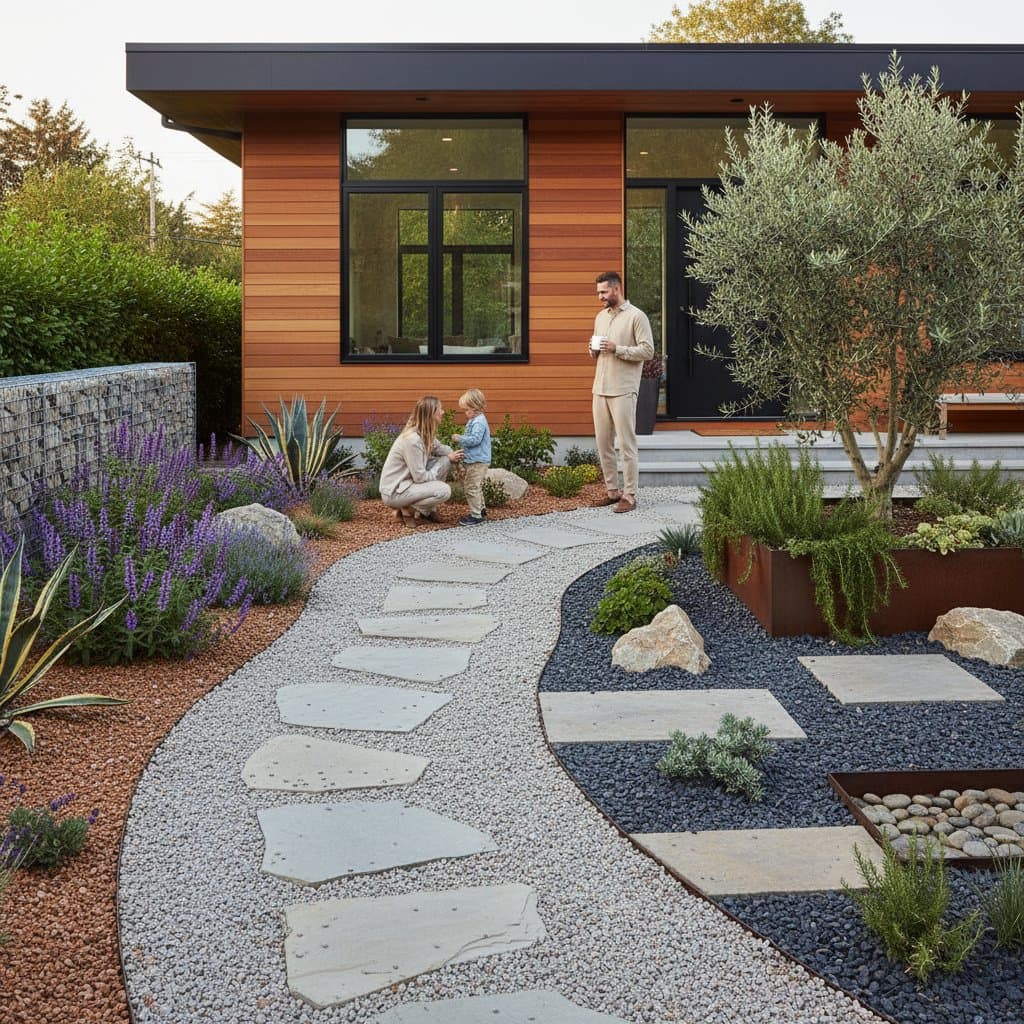 Image for Gravel Gardens Replace Lawns Without the Upkeep