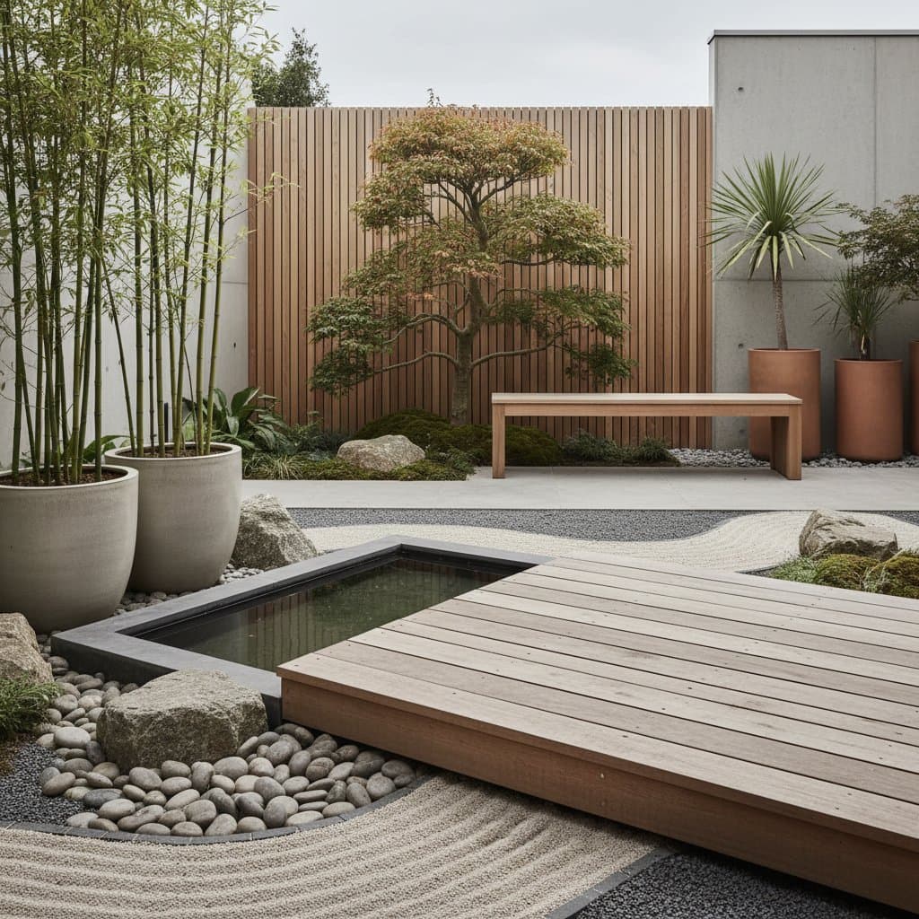Featured image for Japandi Gardens Blend Zen Peace and Scandi Simplicity