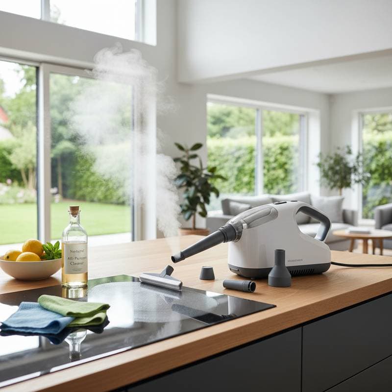 Image for Steam Cleaning Matches Pro Results Without Chemicals