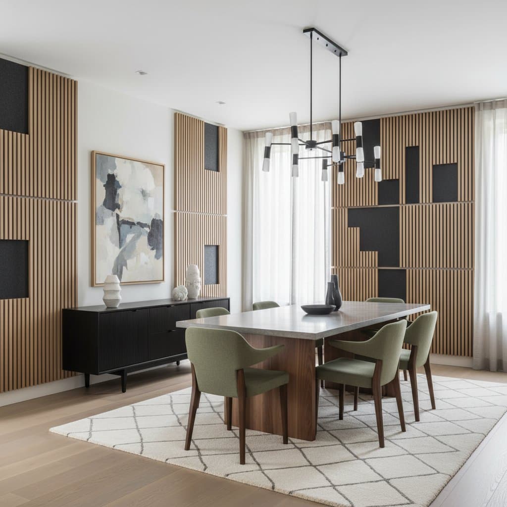 Featured image for Why Acoustic Panels Redefine Dining Room Style