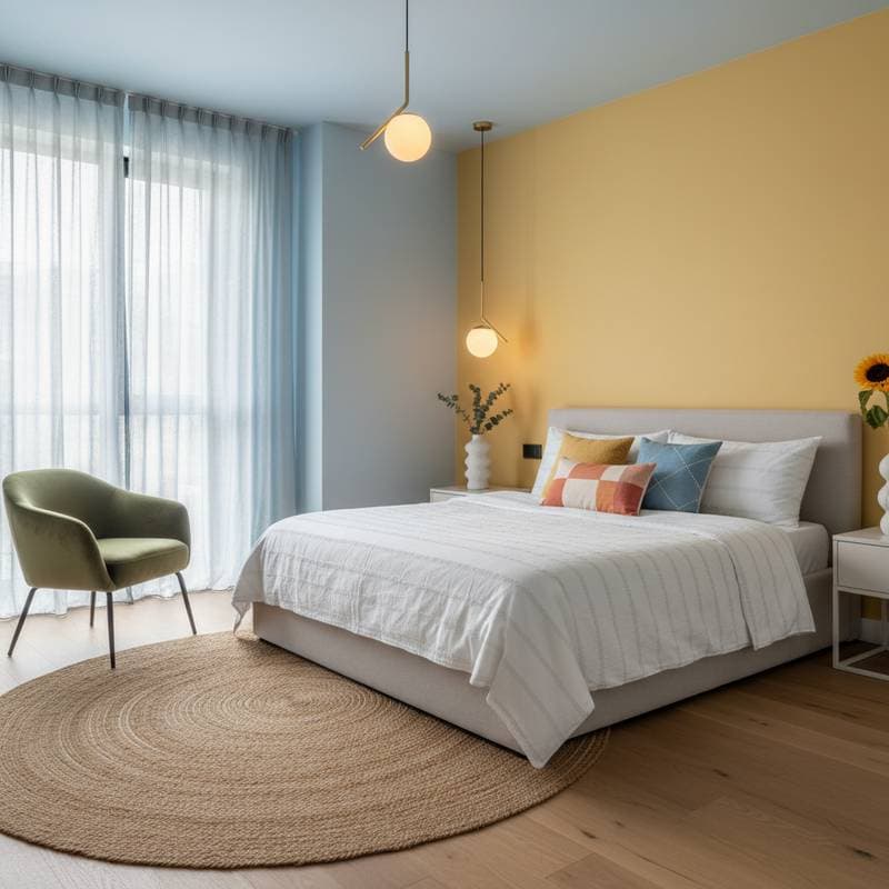 Featured image for One Paint Color Changed My Bedroom Mood Completely