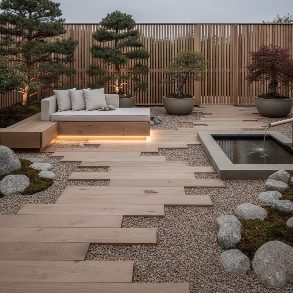 Image for Japandi Gardens Blend Zen Calm With Cozy Minimalism