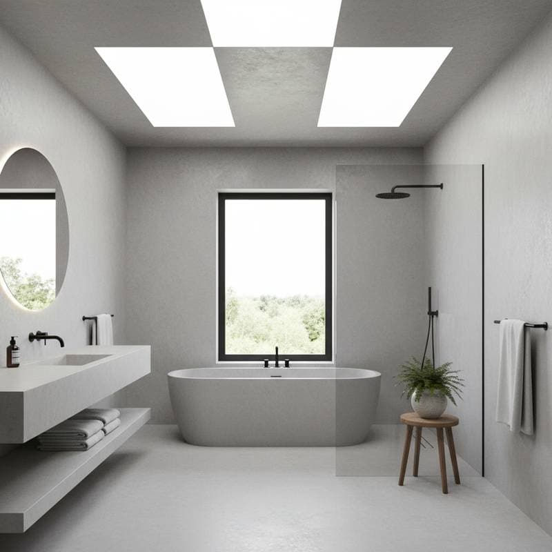 Image for Microcement Bathrooms: The Grout-Free Surface Revolution