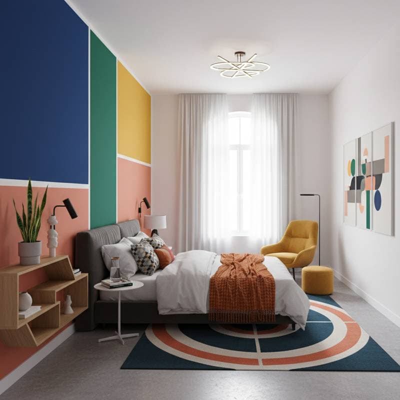 Featured image for Why Bold Bedroom Colors Fail Without Structure