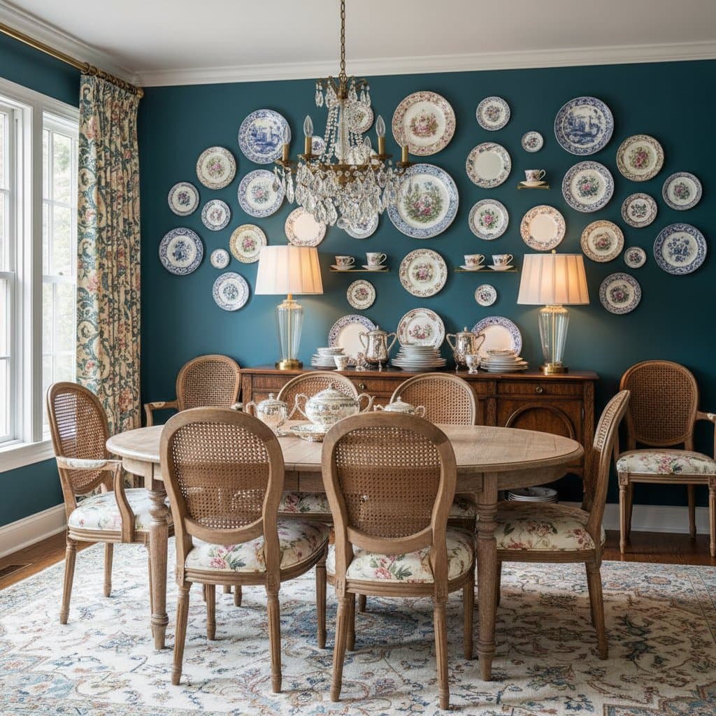 Image for Transform Your Dining Room with a China Wall Display