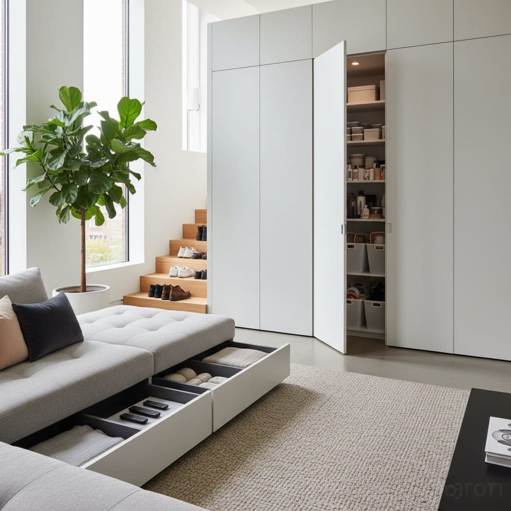 Image for Hidden Storage Solutions That Clear Visual Clutter