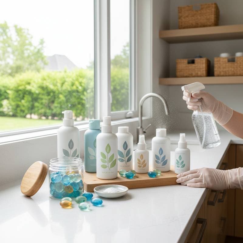 Image for Enzyme Pods Replace Plastic Bottles in Clean Homes