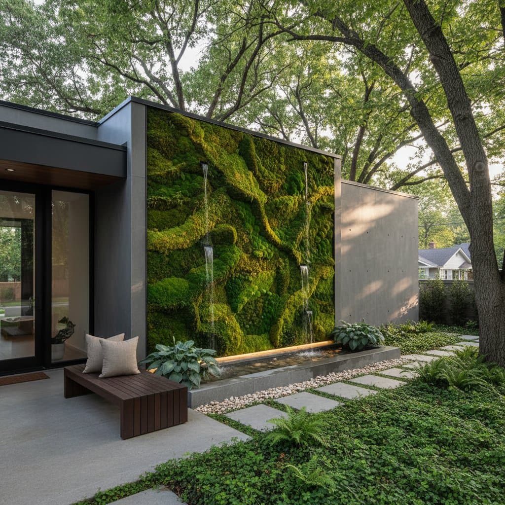 Image for Moss Walls Turn Shaded Yards Into Living Spaces