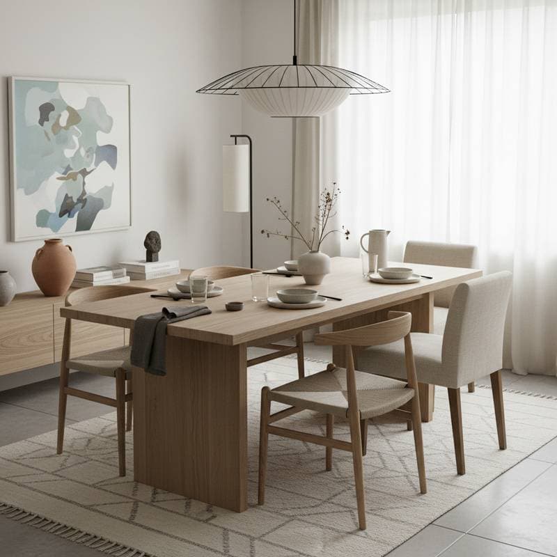 Featured image for Japandi Dining: Where Japanese Calm Meets Scandinavian Warmth